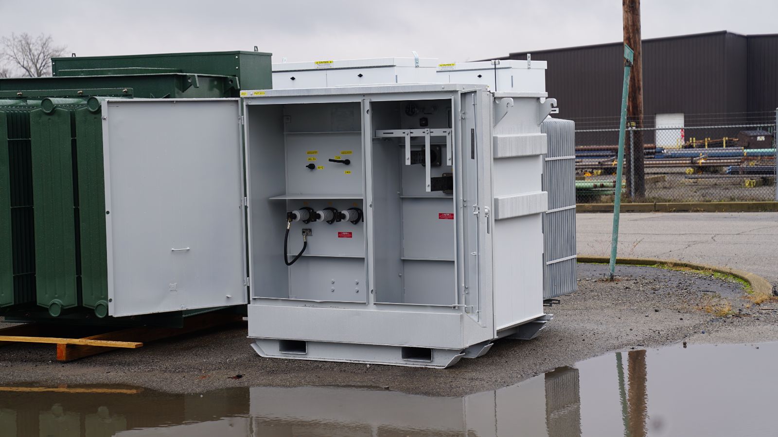A rental unit checked before dispatch